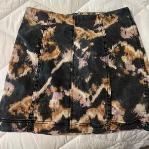 Free people tye dye skirt